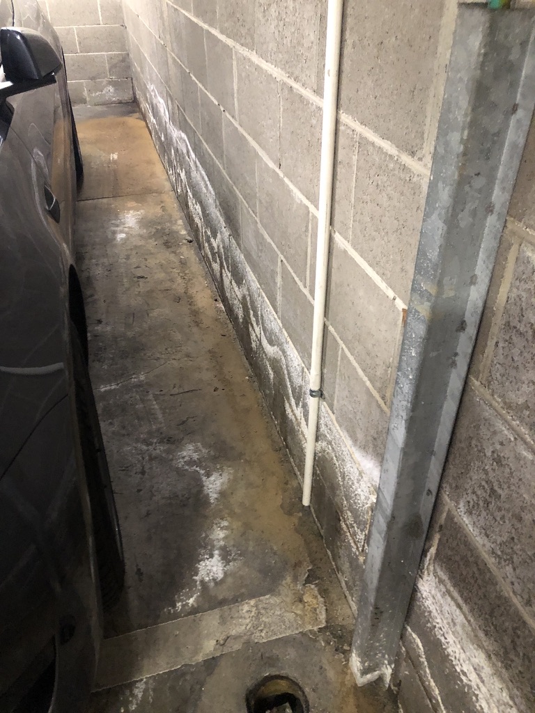Leaking basement